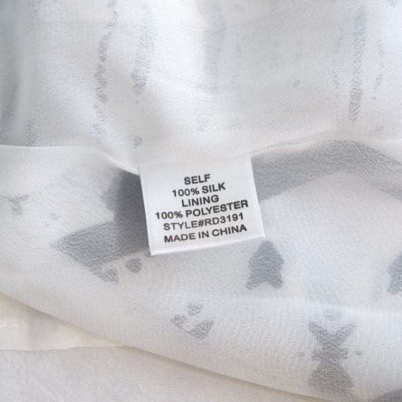 NWT Rieley 100% Silk Strapless Mini Dress - Picture 7 of 7